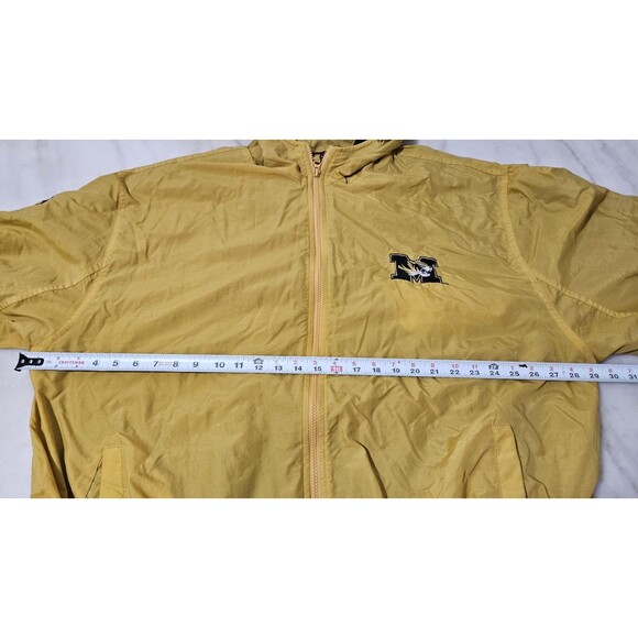 CS Crable Sportswear Men's Jacket XXL Missouri Tigers Embroidered Hooded, Korean - Picture 6 of 9
